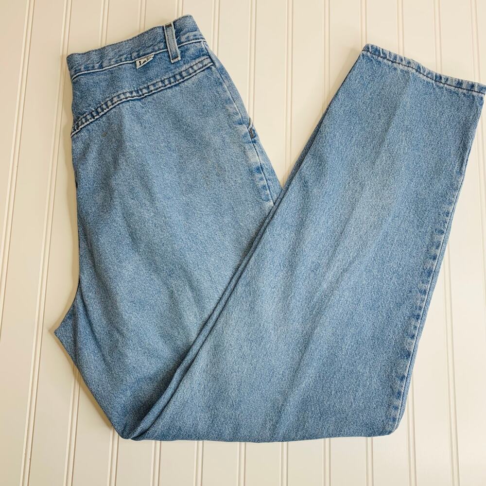 Lee Mom Jeans High Waisted Sz 10 Waist 29"